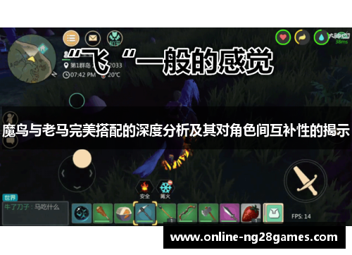 魔鸟与老马完美搭配的深度分析及其对角色间互补性的揭示